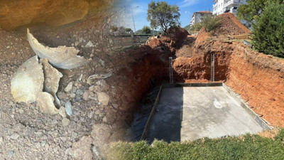 Sulama Deposu Kazısından Tarihi Kalıntılar Çıktı