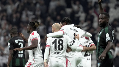 Beşiktaş 3 Puanı 3 Golle Kaptı
