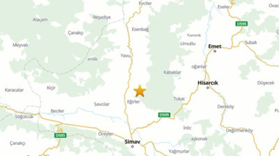 Kütahya'da Korkutan Deprem! AFAD Büyüklüğünü Açıkladı