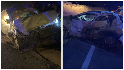 Şanlıurfa Viranşehir'de Feci Kaza: 2 Otomobil Çarpıştı, 1 Ölü 4 Yaralı