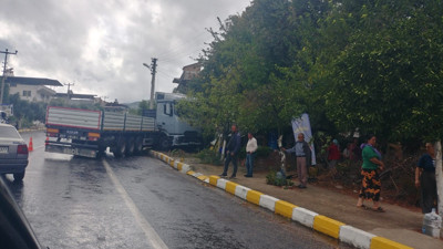 Aydın Bozdoğan’da Tır Kazası
