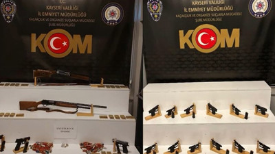 Kayseri Merkezli 4 İlde Silah Kaçakçılığı Operasyonu: 9 Kişi Yakalandı