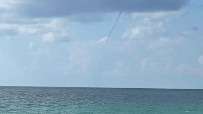 Alanya'da Hortum Paniği