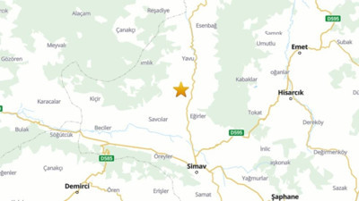 Kütahya'da Korkutan Deprem! AFAD Büyüklüğünü Açıkladı