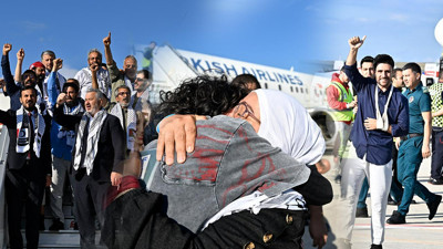 Sumud'da Alıkonulan Türkler İstanbul'a Getirildi