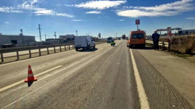 Tekirdağ’da Yaya Kadına Otomobil Çarptı
