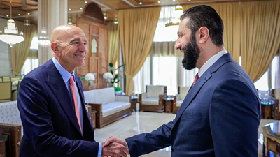 Suriye ile ABD Arasında Kritik Temas: Ahmed Şara Tom Barrack ile Görüştü