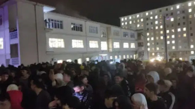 Edirne’de Öğrenci Yurdunda 'Su Kesintisi' İsyanı!