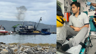 Denize Düşen Genç, Balıkçıların Dikkatiyle Kurtuldu!