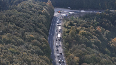 Bolu Dağı'nda 'Tünel' Çilesi: TEM Kapanınca D-100 Kilitlendi