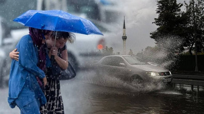 Meteoroloji'den İki Bölgede Sağanak Alarmı! İstanbul da Listede