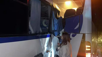 Sinop'ta Otobüs Kazası! 13 Kişi Yaralandı