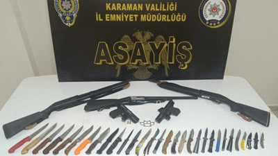 Karaman’da Aranan 12 Şüpheli Tutuklandı