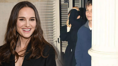 Natalie Portman Yine Türkiye'de! Yüzünü Gizledi