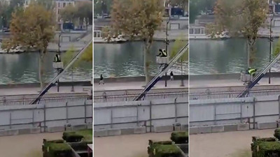 Paris'in Kalbindeki 88 Milyon Euroluk Vurgun Kamerada! İşte Louvre Müzesi Soygunu