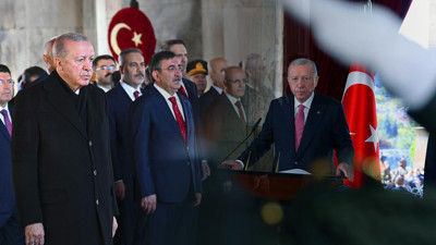 Türkiye Cumhuriyeti 102 Yaşında... Cumhurbaşkanı Erdoğan ve Devlet Erkanı Anıtkabir’de