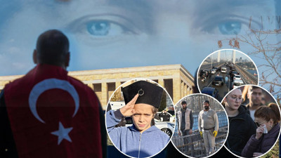 10 Kasım 09.05'te Hayat Durdu... Tüm Türkiye'den 'ATA'sına Saygı Duruşu