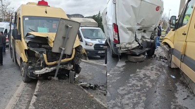 Başakşehir'de Zincirleme Kaza! Yaralılar Var