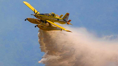 Orman Genel Müdürlüğü'ne Ait Uçak Düştü! Pilot Şehit Oldu