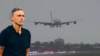 PSG Uçağında Panik! Futbolcuları Taşıyan Uçak...