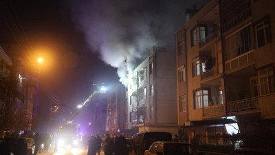 Konya’da Korkutan Yangın