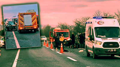 Konya'da Feci Kaza! Araçtan İnenler Kurtuldu, İçeride Kalan Hayatını Kaybetti