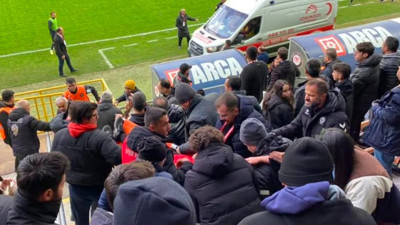 Maçta Korku Dolu Anlar! Antrenör Bir Anda Yere Yığıldı