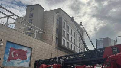 Merter Polisevi'nde Korkutan Alevler