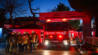 Metin Sabancı Baltalimanı Kemik Hastalıkları Eğitim ve Araştırma Hastanesi'nde Korkutan Alevler