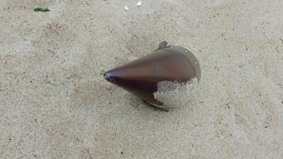 İstanbul'da Kıyıya Füze Başlığı Vurdu