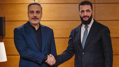 Dışişleri Bakanı Hakan Fidan, Suriye Cumhurbaşkanı Şara İle Görüştü