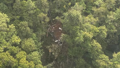 Endonezya’da Facia: Düşen Helikopterden Sağ Çıkan Olmadı