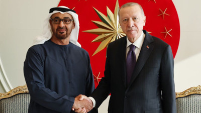 Cumhurbaşkanı Erdoğan, BAE Devlet Başkanı İle Görüştü