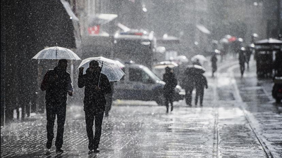 Meteoroloji'den 8 İl İçin Kuvvetli Sağanak Uyarısı
