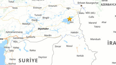 Van Gölü'nde 3.8'lik Deprem