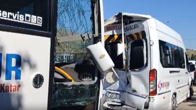 Kırşehir'de İşçi Servisleri Çarpıştı, Çok Sayıda Yaralı Var
