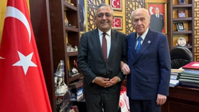 Sezgin Tanrıkulu'ndan Bahçeli'ye Ziyaret