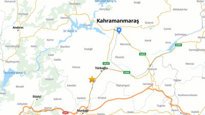 Kahramanmaraş'ta Korkutan Deprem