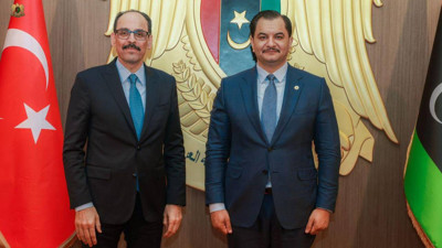 MİT Başkanı İbrahim Kalın, Hafter İle Libya'da Görüştü