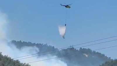 Manisa'da Orman Yangını: Havadan ve Karadan Müdahale Ediliyor