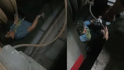 Üsküdar Marmaray'da Korkutan Anlar: Raylara Oturan Kadın Trenin Altında Kaldı