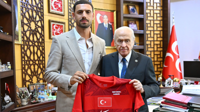 Merih Demiral'dan Bahçeli'ye Ziyaret
