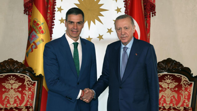 Cumhurbaşkanı Erdoğan'dan Sanchez'e Dünya Kupası Tebriği