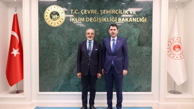 DEM Parti Ağrı Milletvekili Sırrı Sakık Bakan Murat Kurum'u Ziyaret Etti