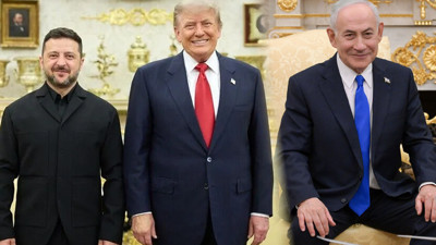 Beyaz Saray'da Peş Peşe Kritik Zirveler: Trump, Zelenskiy ve Netanyahu'yu Ağırladı