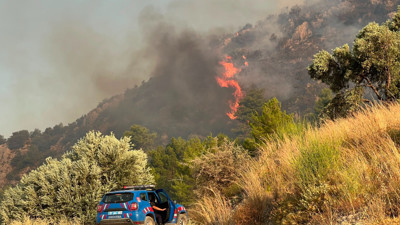Antalya'daki Orman Yangını 2. Gününde