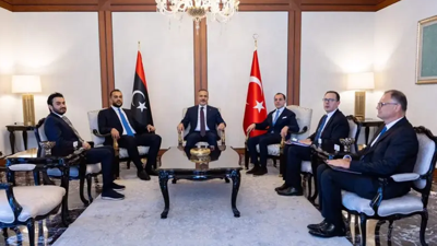 Bakan Fidan Libyalı Yetkililerle Ankara'da Görüştü