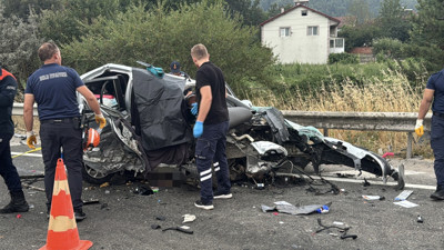Bolu'da Feci Kaza! Bir Ölü, İki Ağır Yaralı
