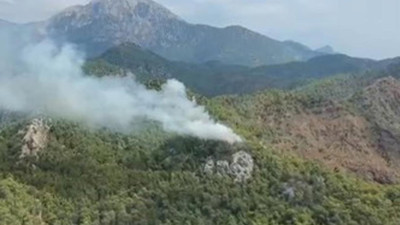 Antalya'nın Kemer İlçesinde Orman Yangını
