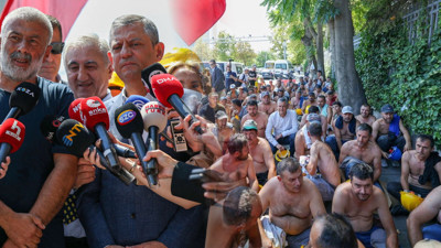 Madencilerin Eylemi 16'ncı Gününde, Özel'den Kayyım Çağrısı